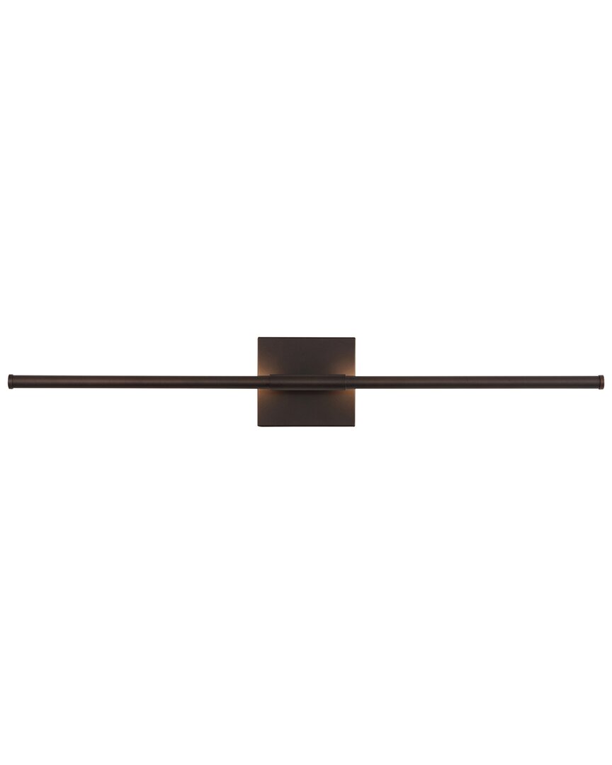 Jonathan Y Makena Dimmable Integrated Led Metal Wall Sconce In Metallic