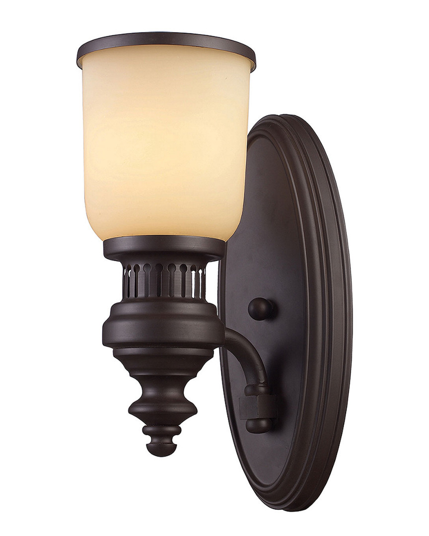 Artistic Home & Lighting 1-light Chadwick Sconce In Brown