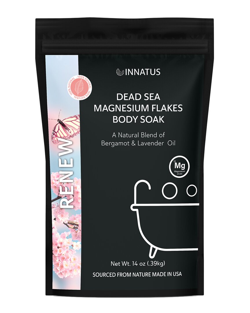 Innatus 14oz Pure Dead Sea Magnesium Flakes Renew Soak