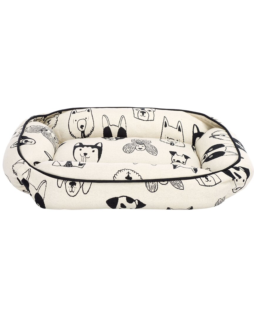 Safavieh Kaiser Dog Bed In White