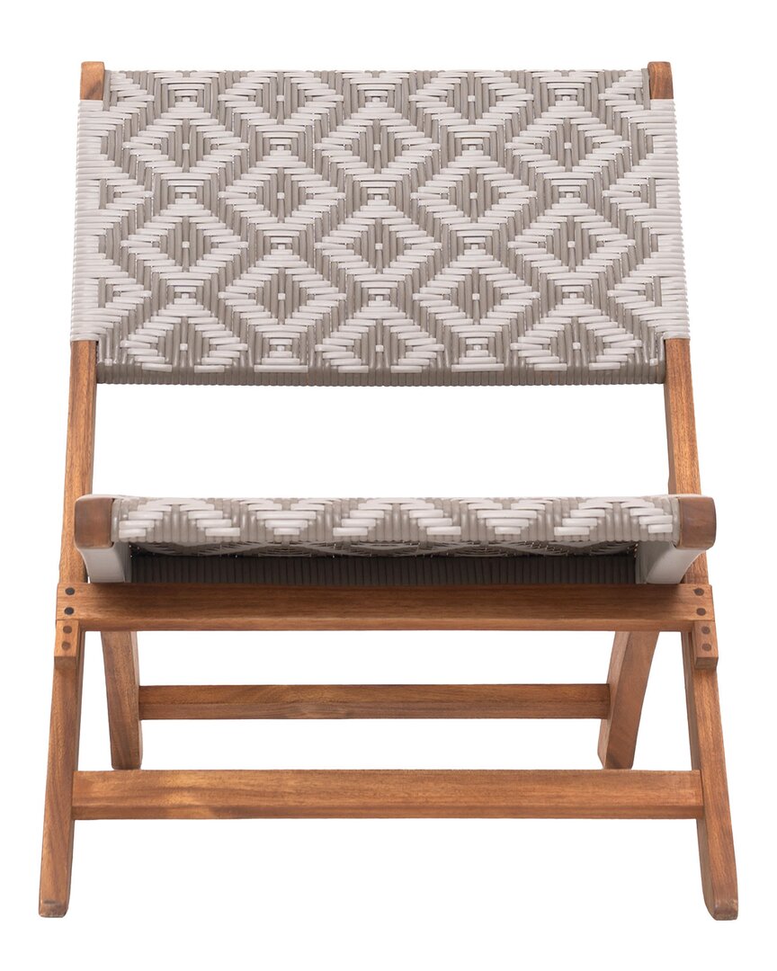 Zuo Modern Tide Lounge Chair In Gray