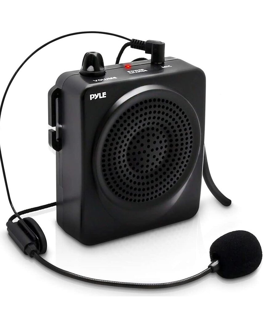 Pyle Waist-band Pa Amplifier Black In Black