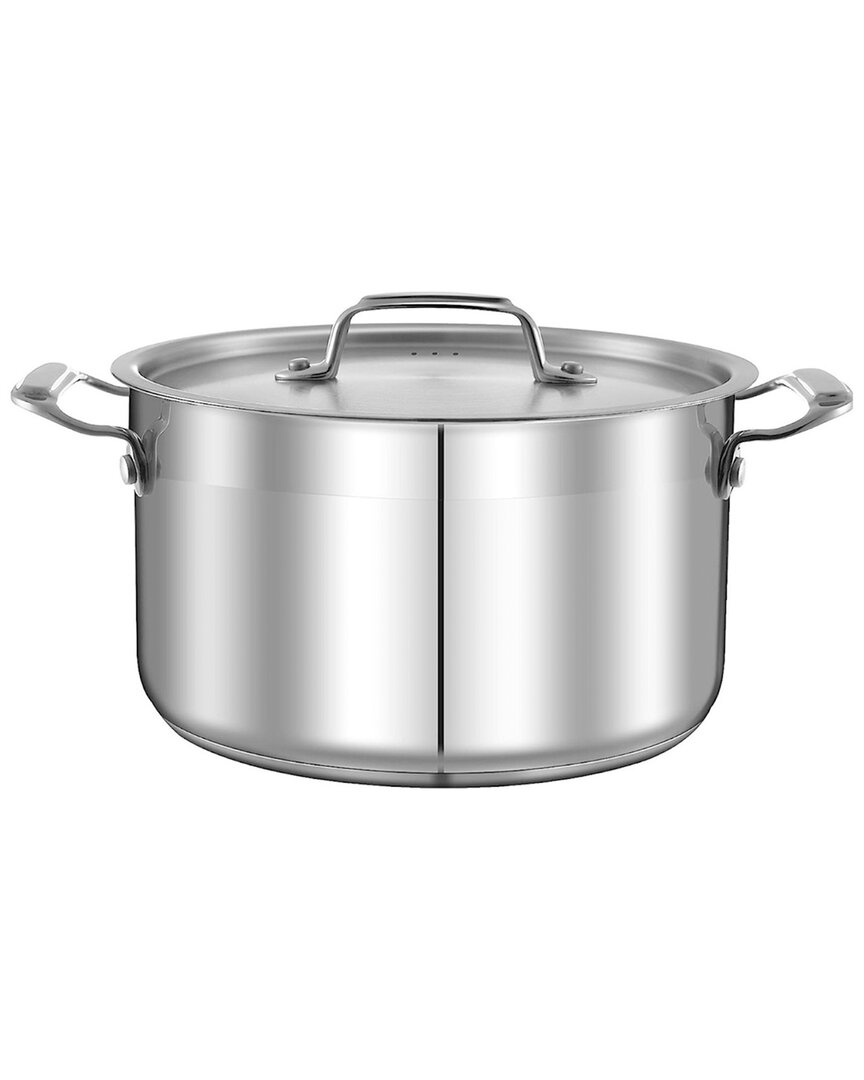 Nutrichef 5qt Stockpot In Silver