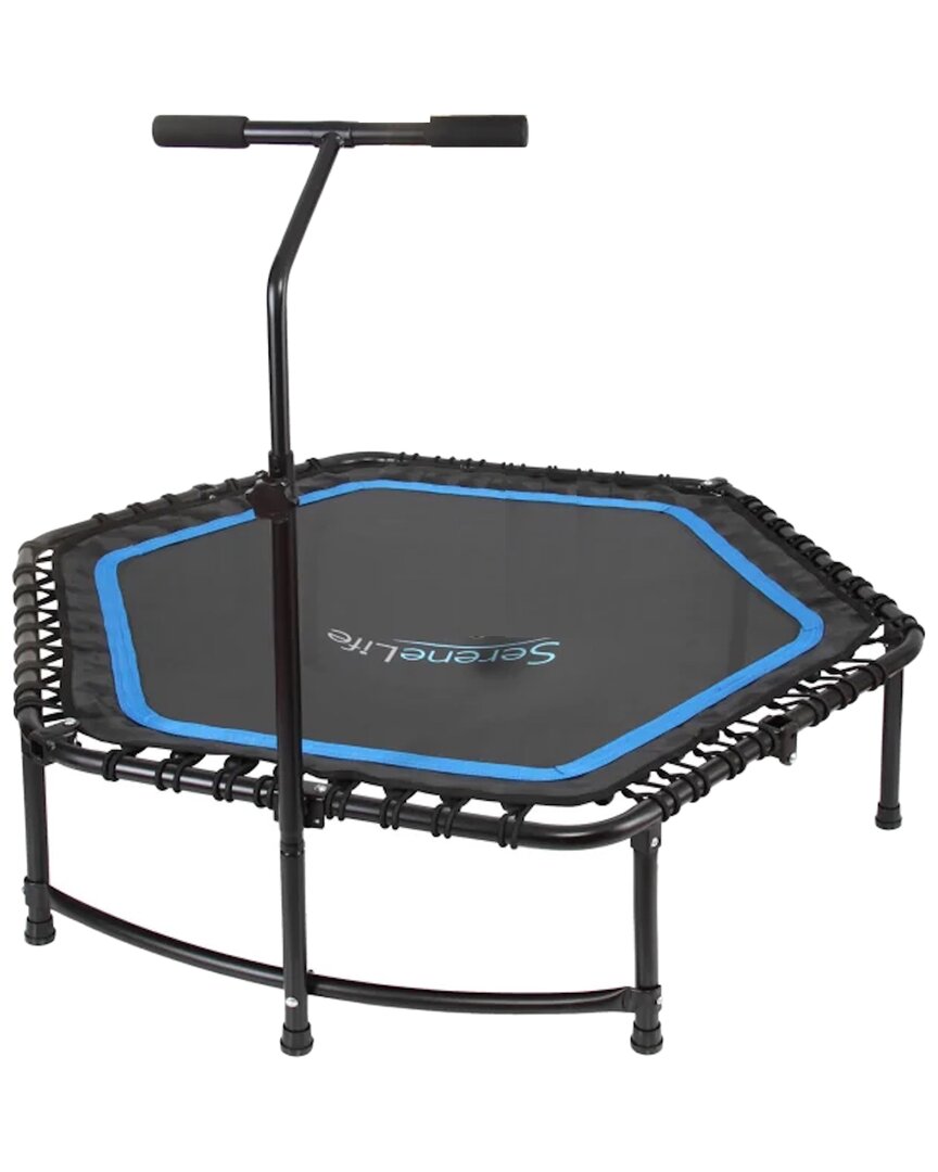 Serenelife Pro Aerobics Fitness Trampoline Black