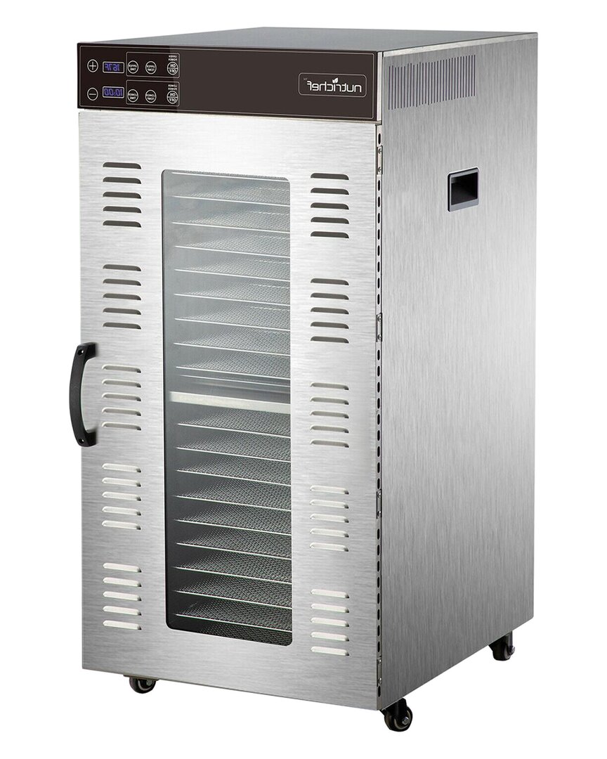 Nutrichef 20 Shelf Stainless Steel Trays