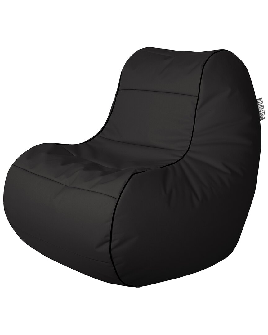 Gouchee Home Chillybean Bean Bag Chair In Black