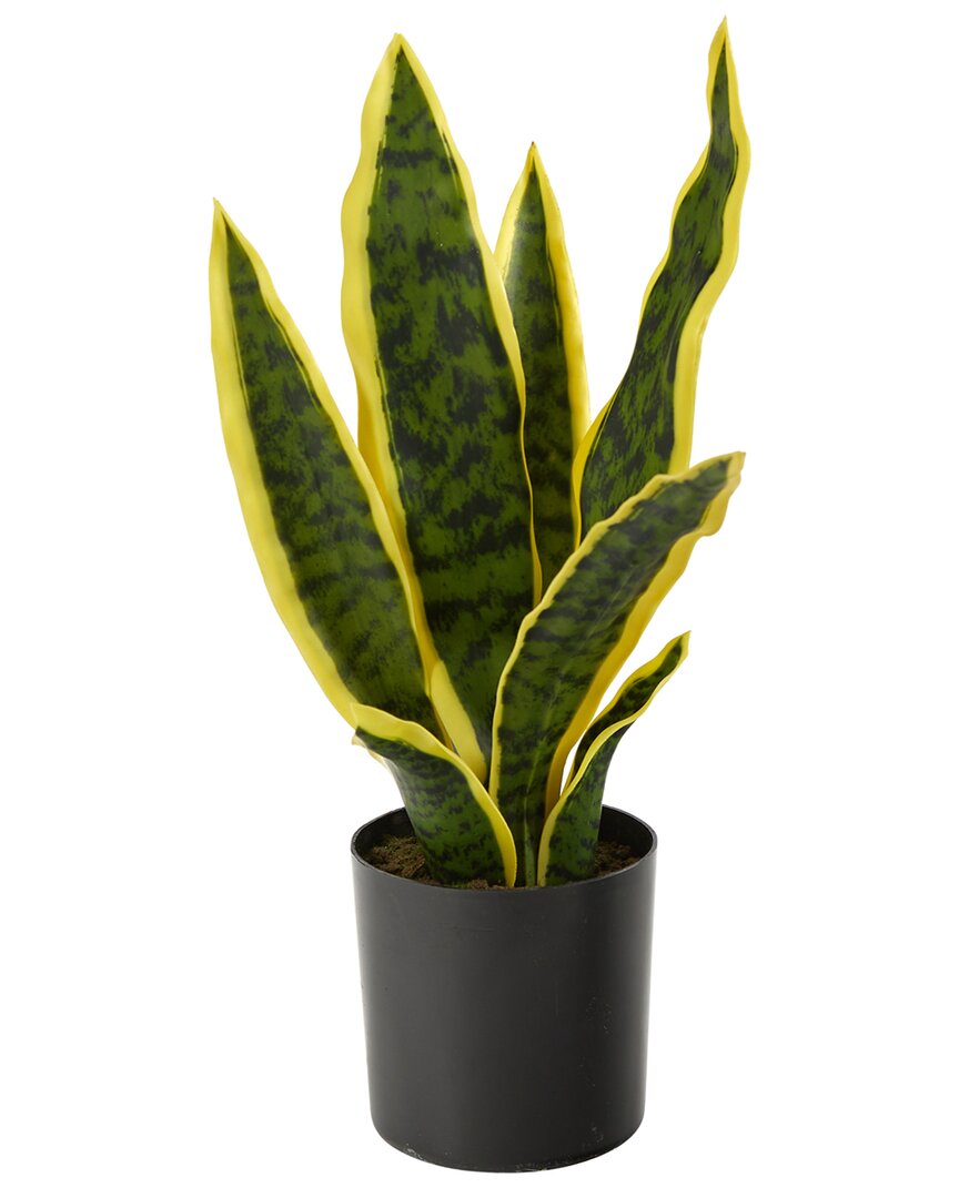 Nearly Natural 14in Sansevieria Artificial Plant In Green
