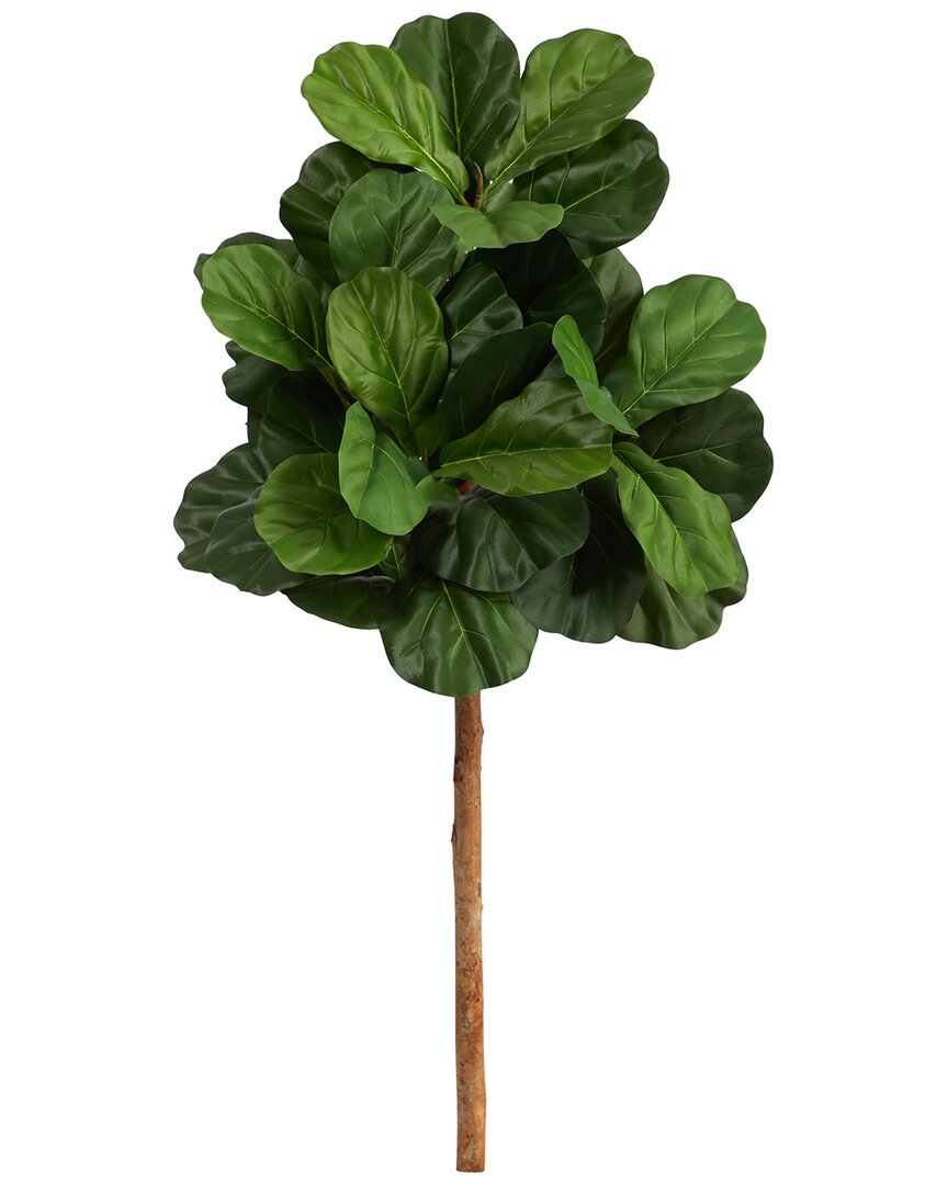 Nearly Natural 3.5ft Artificial Fiddle Leaf Tree In Green