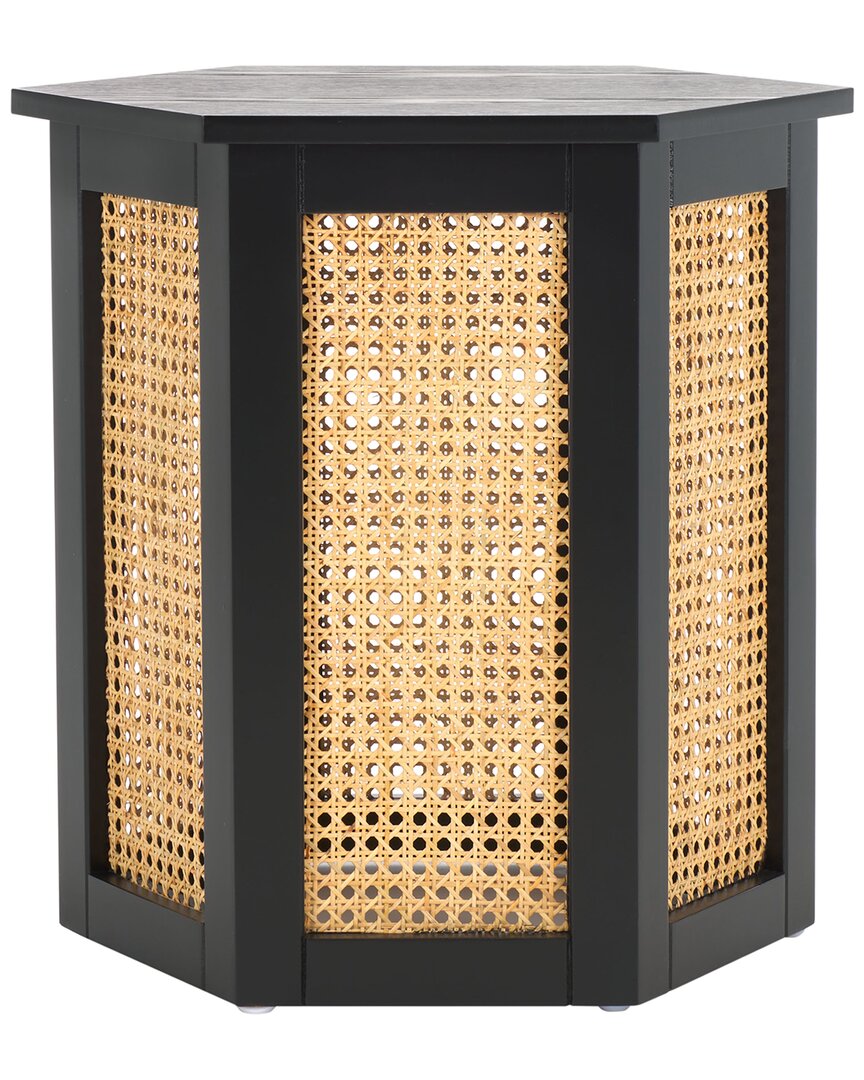Safavieh Danez Hexagon Cane Accent Table