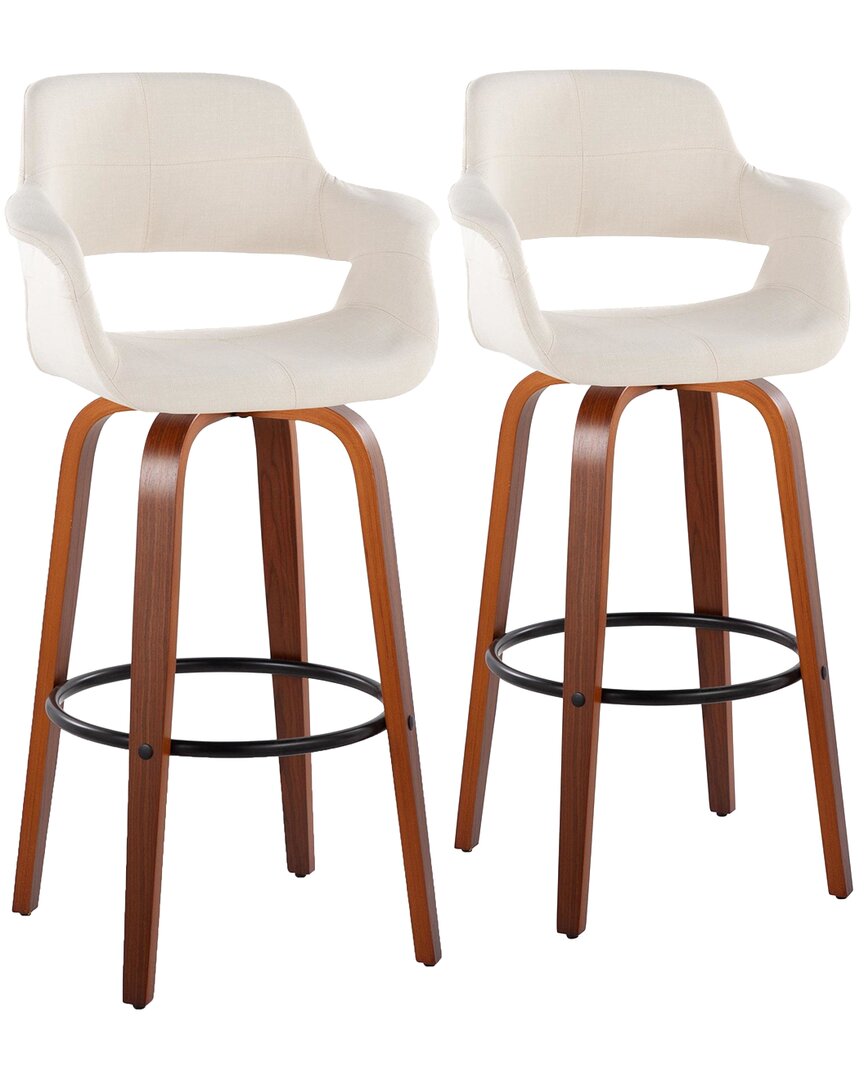 Lumisource Vintage Flair 30 Fixed-height Barstool - Set Of 2