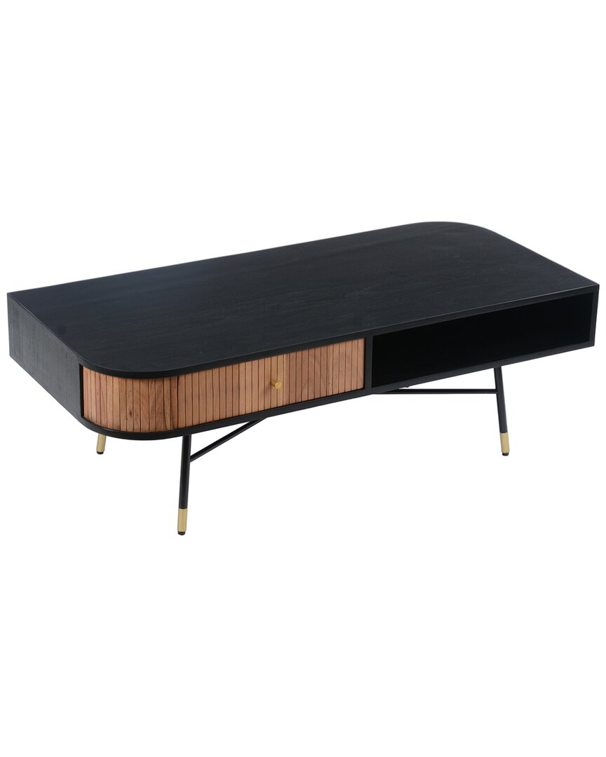 Moe's Home Collection Bezier Coffee Table In Black