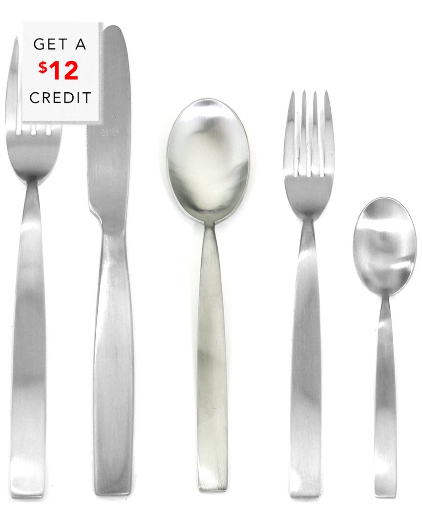 Mepra 5pc Flatware Set With $12 Credit
