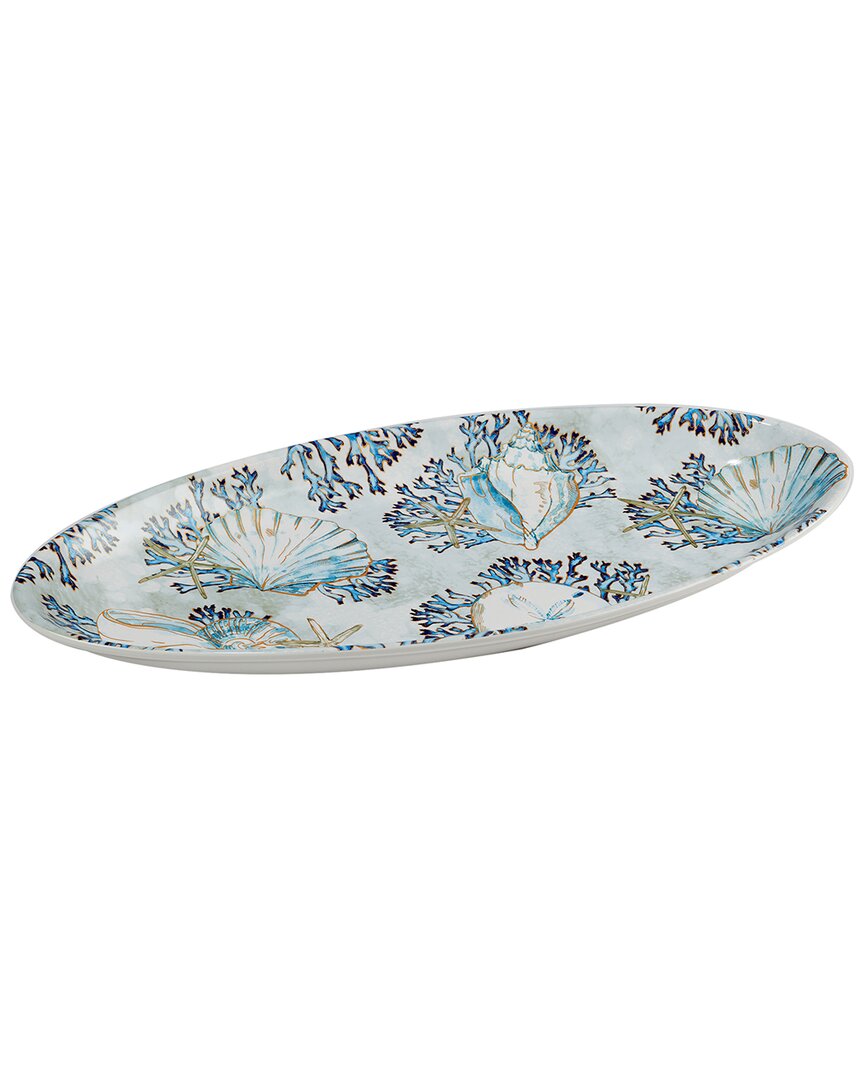 Shop Certified International Playa Shells Fish Platter