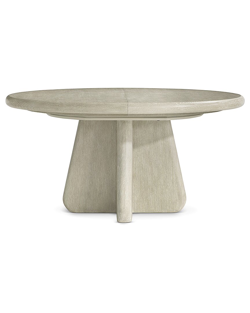 Bernhardt Arcadia 60" Round Dining Table With Leaf