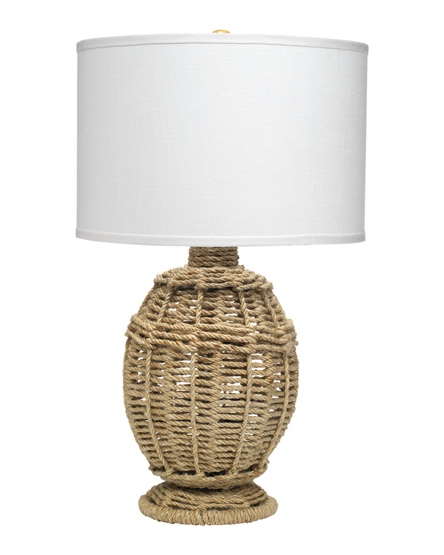 Jamie Young Jute Urn 25.5in Table Lamp