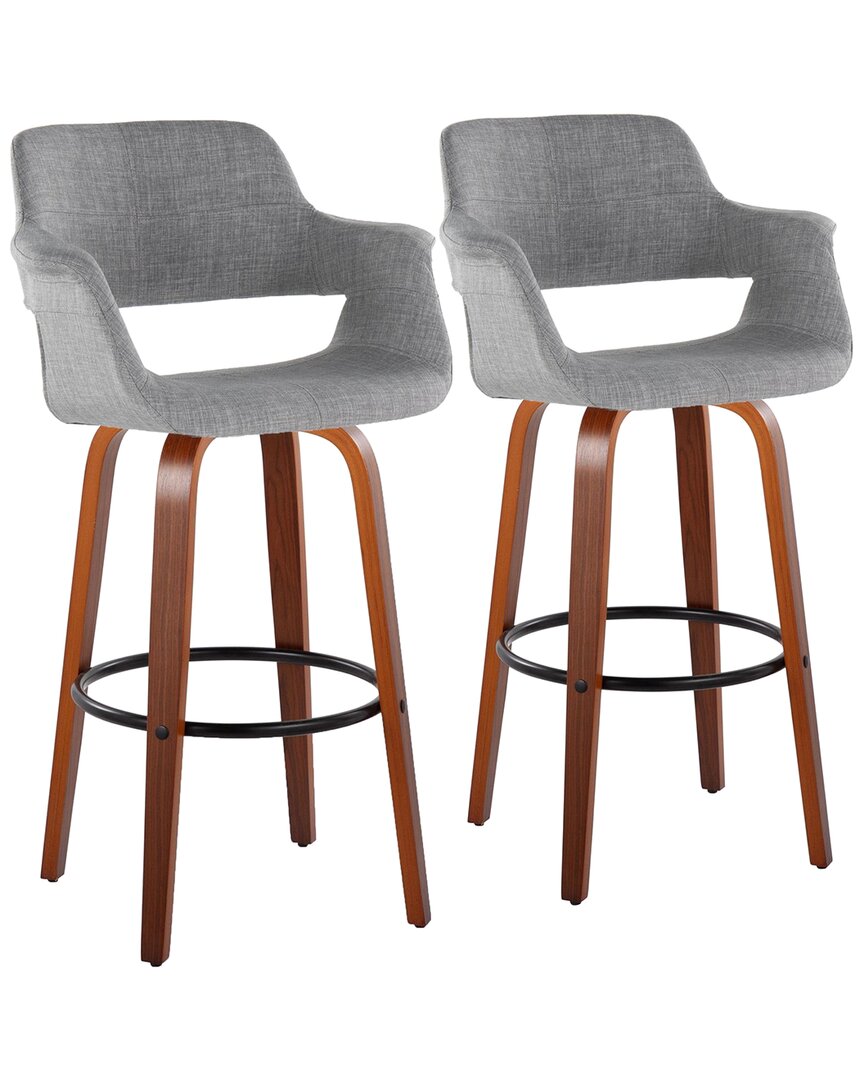 Lumisource Vintage Flair 30 Fixed-height Barstool - Set Of 2