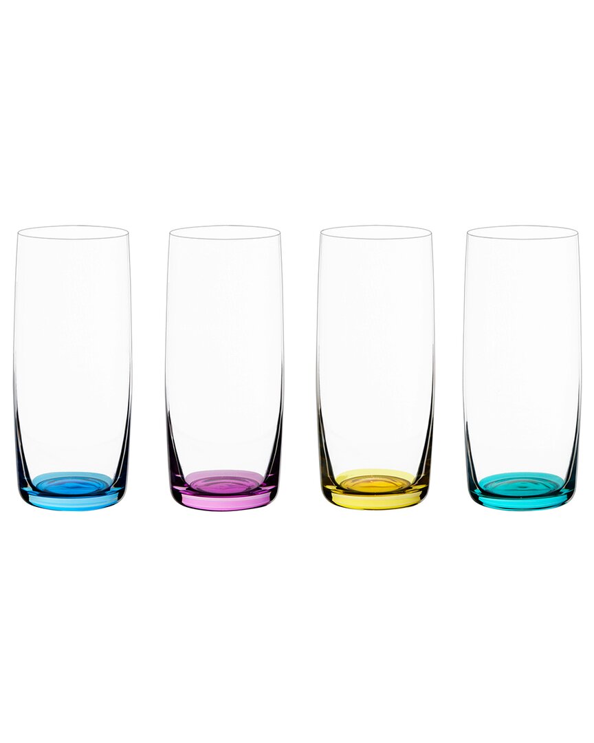 Anton Studio Designs Set Of 4 Gala Highball Tumblers