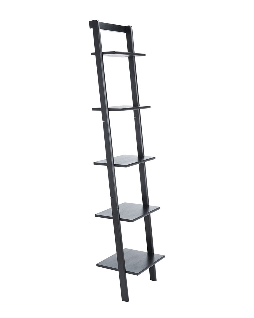 Safavieh Allaire 5-tier Leaning Etagere In Black