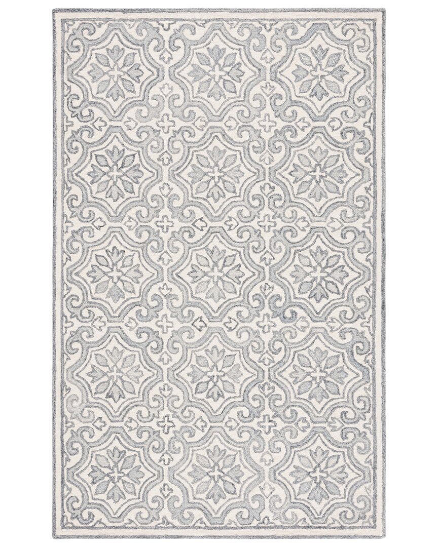 Ralph Lauren Lauren Hand Tufted Wool & Cotton Rug In Grey