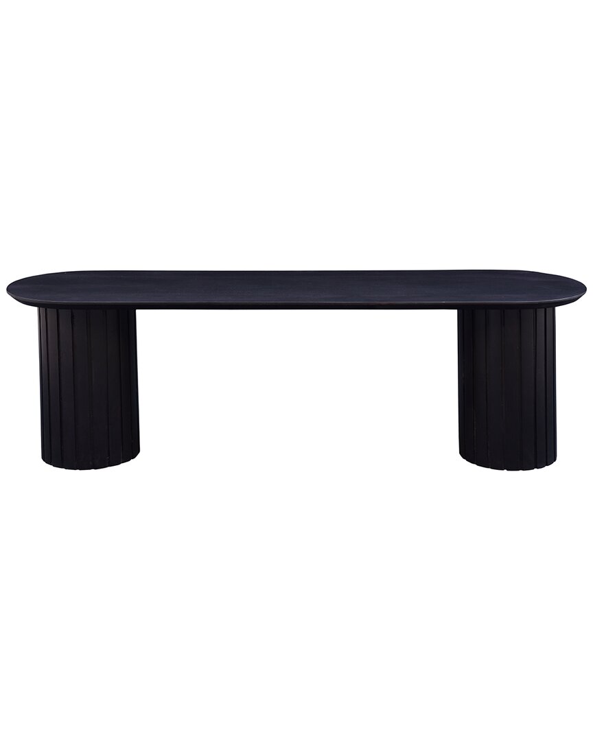 Moe's Home Collection Povera Dining Bench In Black