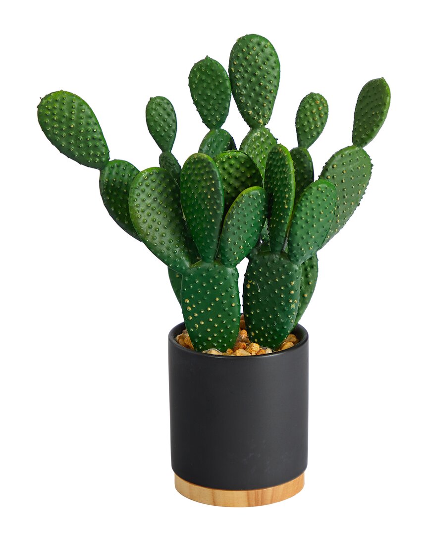 NEARLY NATURAL NEARLY NATURAL CACTUS SUCCULENT ARTIFICIAL PLANT IN PLANTER 