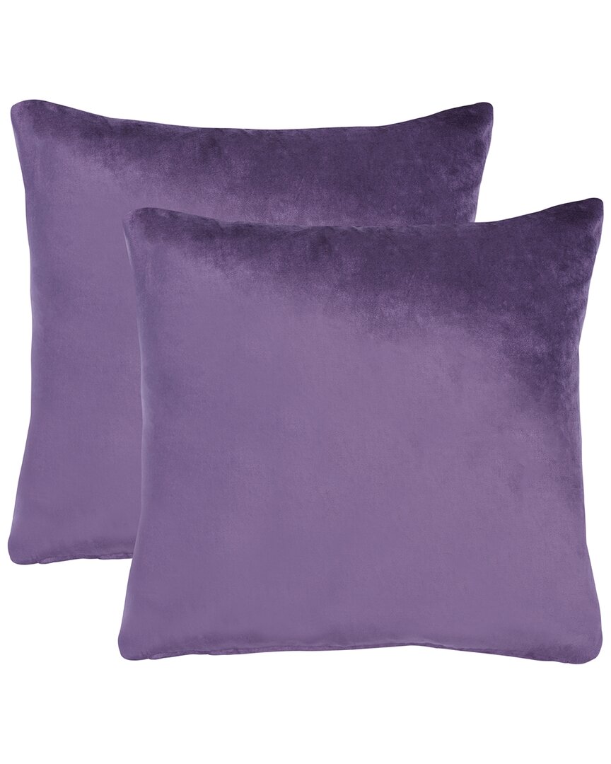 Safavieh Davina Pillow Purple