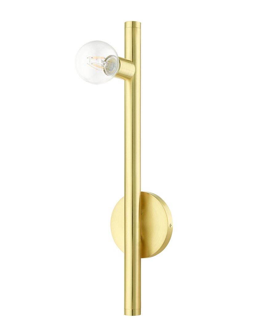 Livex Lighting Bannister Brass Sconce