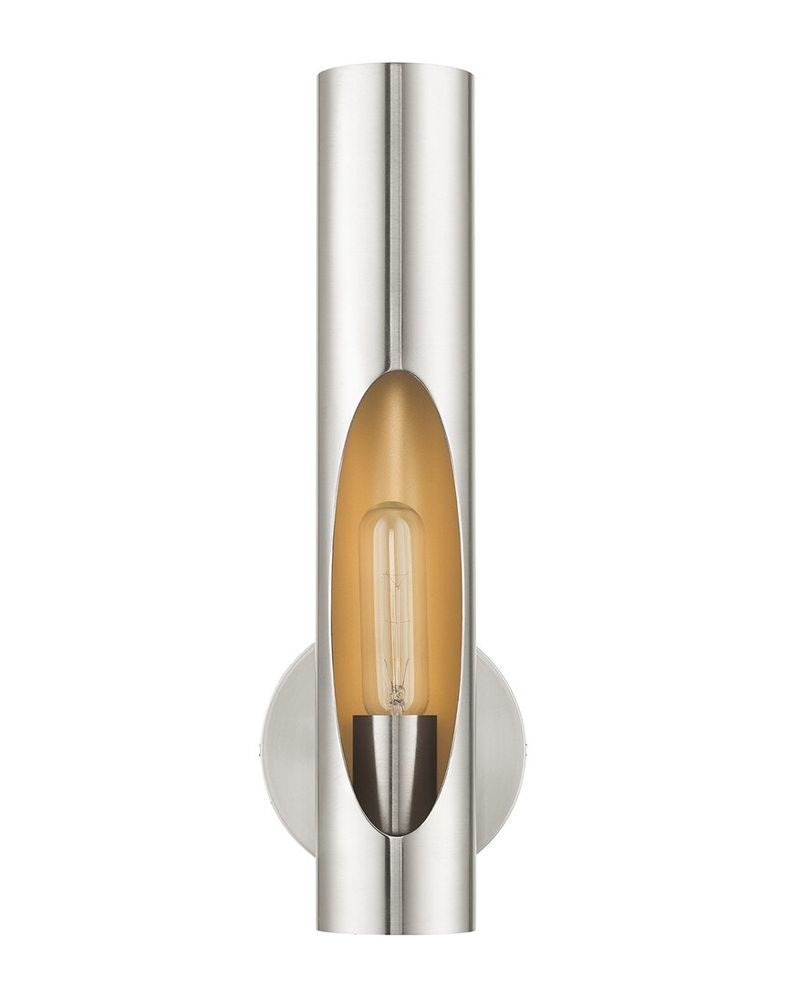 Livex Lighting Novato Nickel Sconce In Nickel