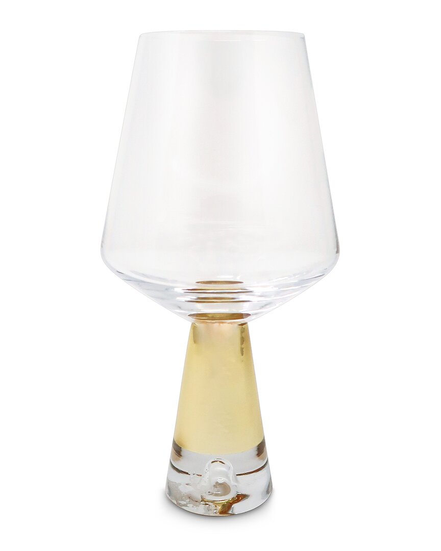 Vivience Set Of 6 Stemmed Water Glasses