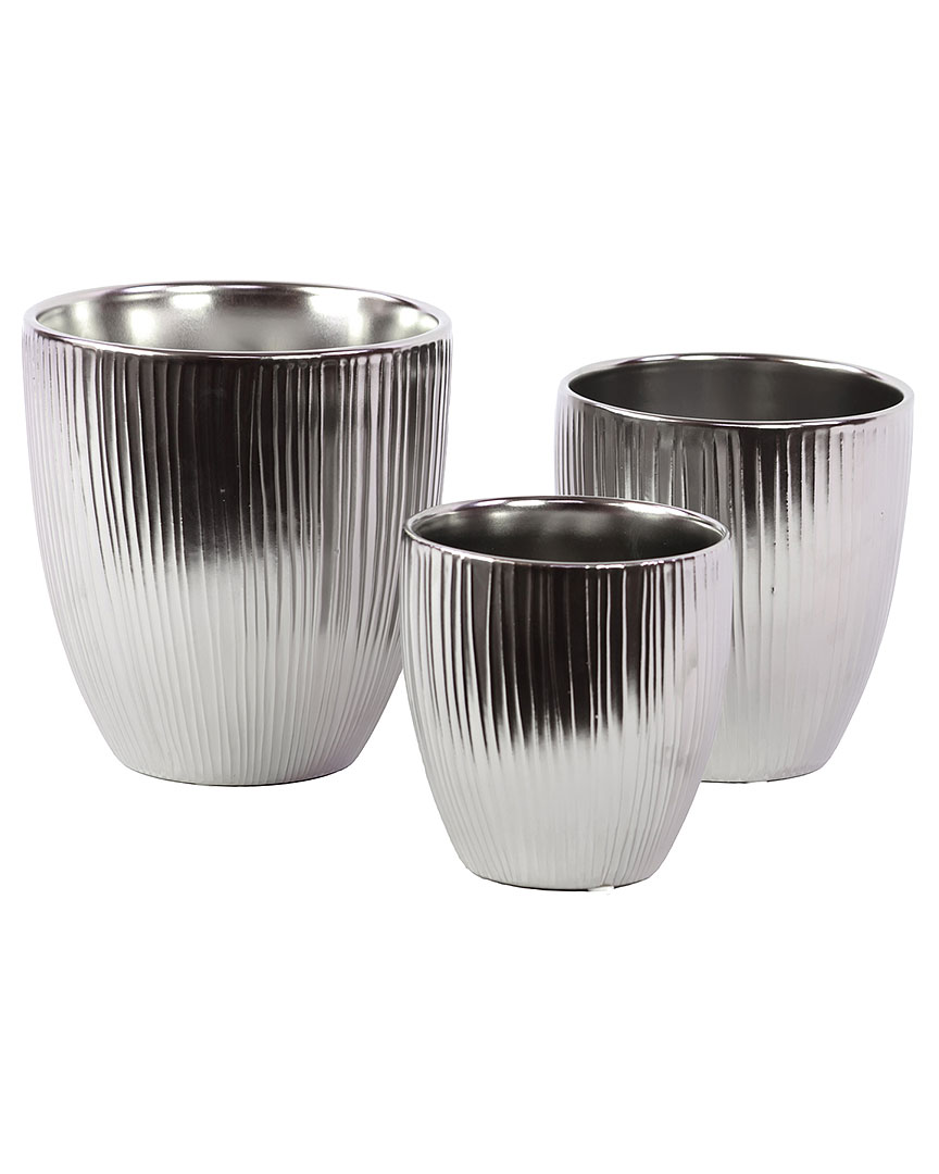 Urban Trends 3pc Ceramic Vase Set