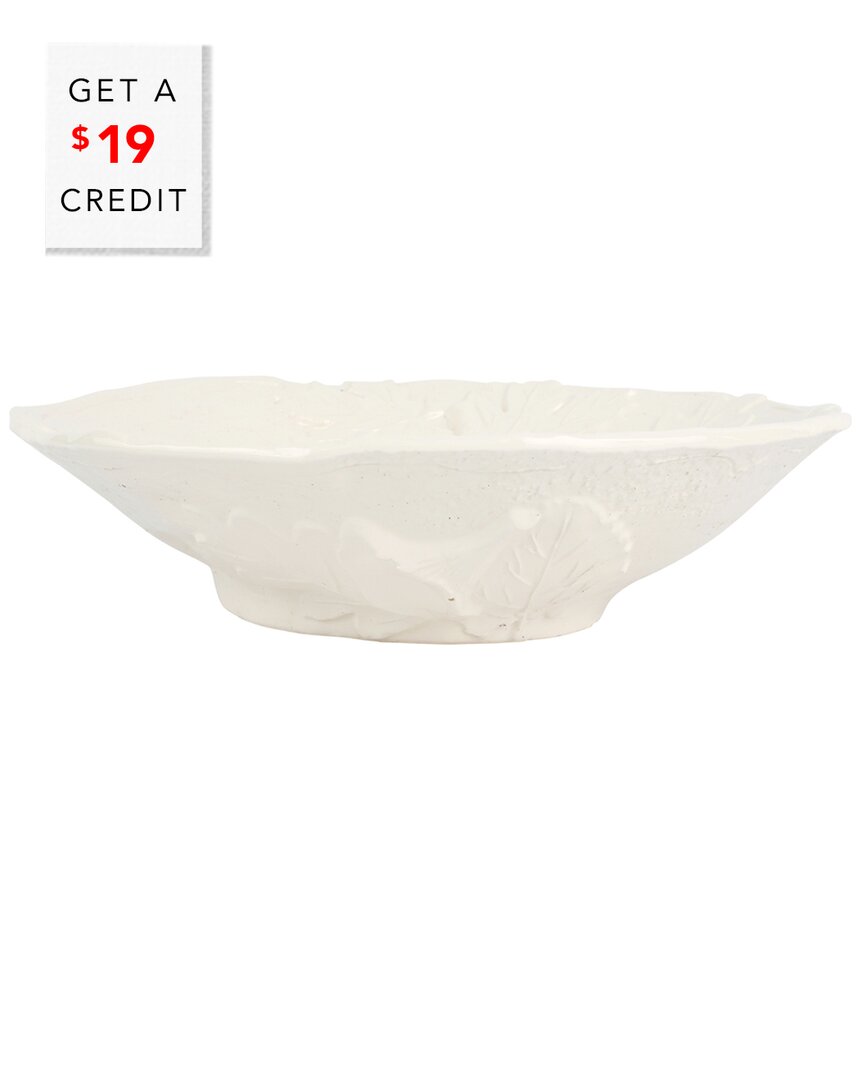 Vietri Autunno Figural Serving Bowl With $19 Credit