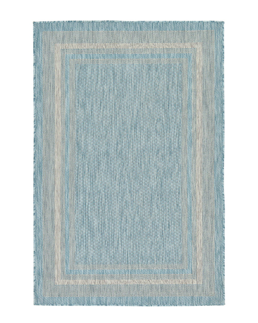 Unique Loom Soft Border Machine-made Indoor/outdoor Rug