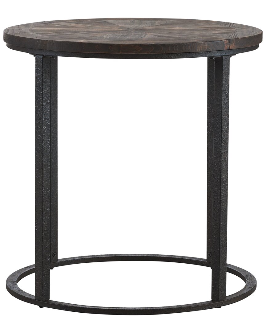 Sei Furniture Landsmill Round End Table