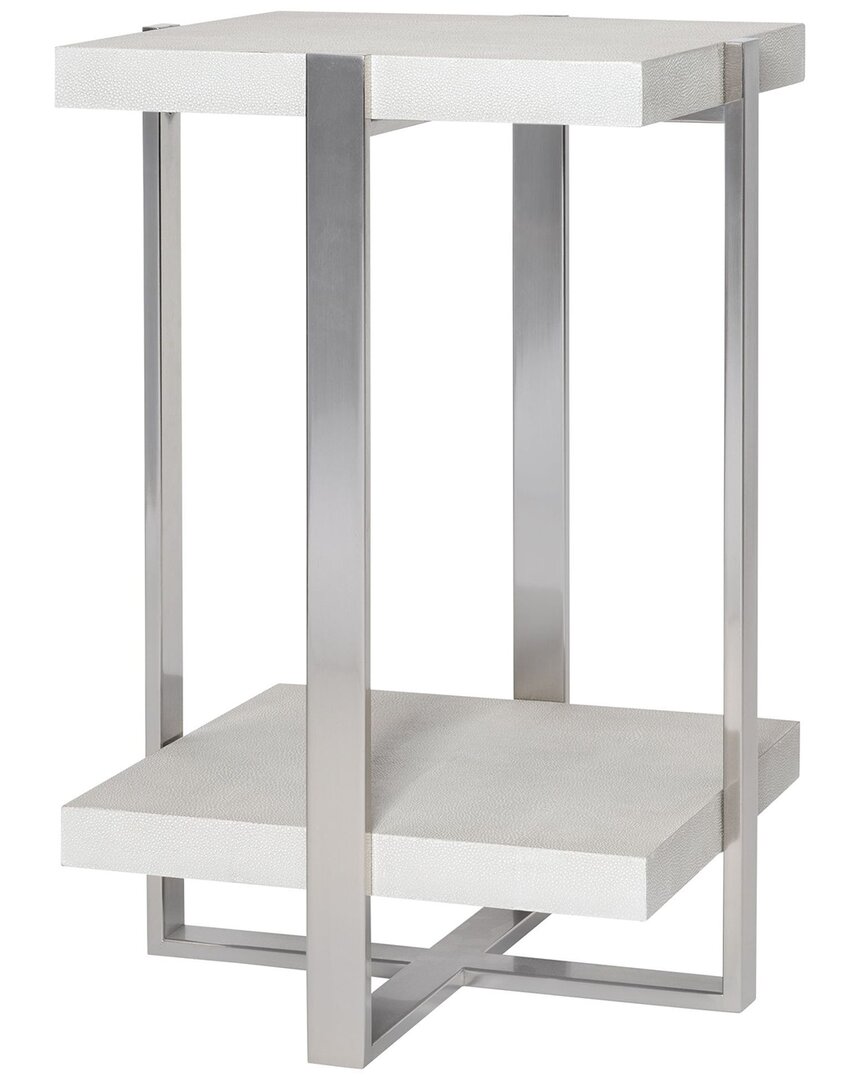Uttermost Arnaut Accent Table In White