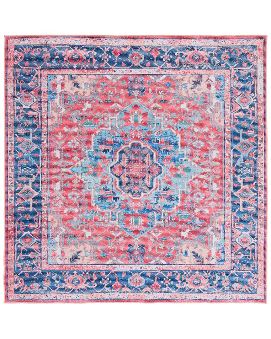 Safavieh Serapi Machine-washable Rug In Navy