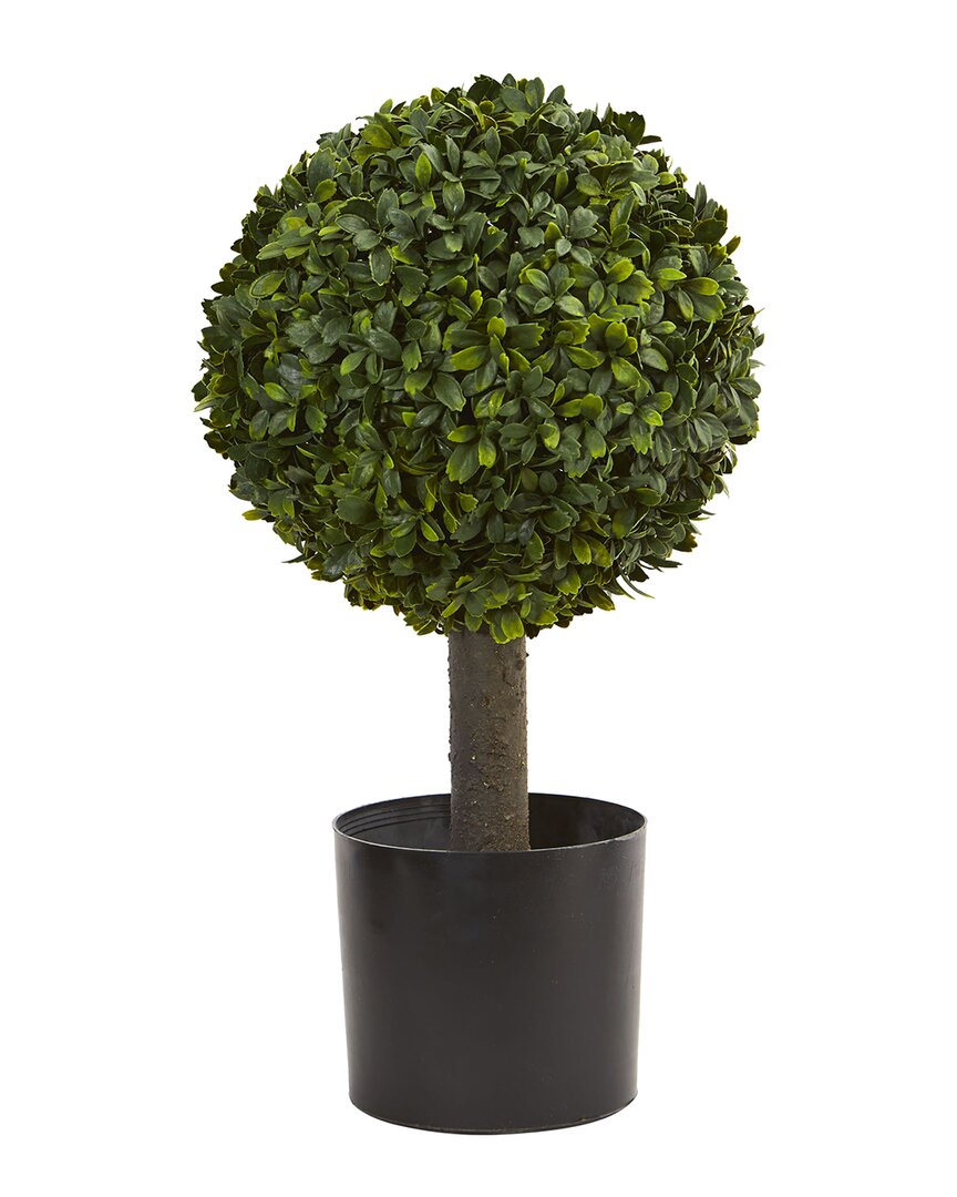 NEARLY NATURAL NEARLY NATURAL BOXWOOD BALL TOPIARY ARTIFICIAL TREE