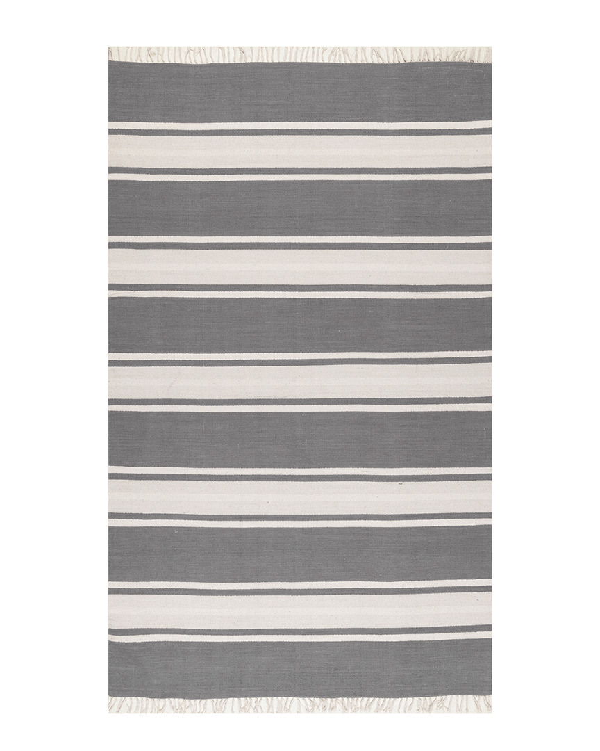 Nuloom Allie Striped Flatweave Cotton Rug