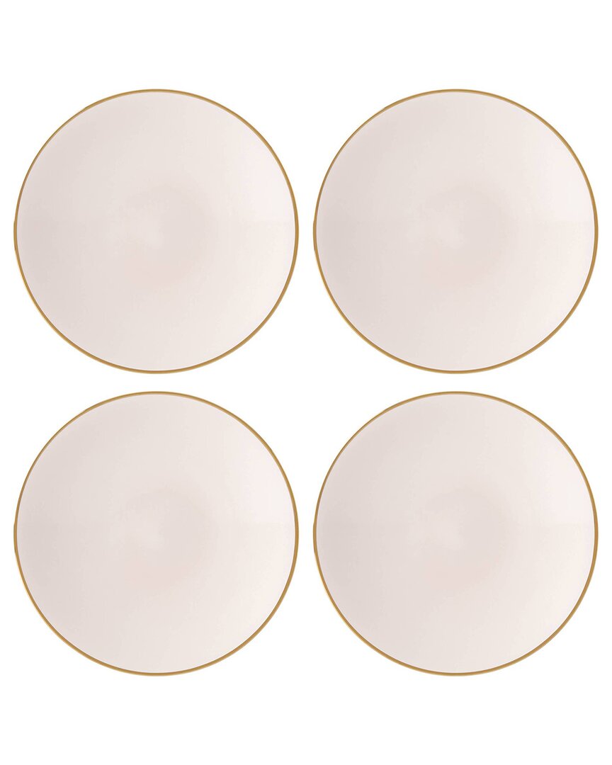 Lenox Set Of 4 Trianna Coupe Salad Plates