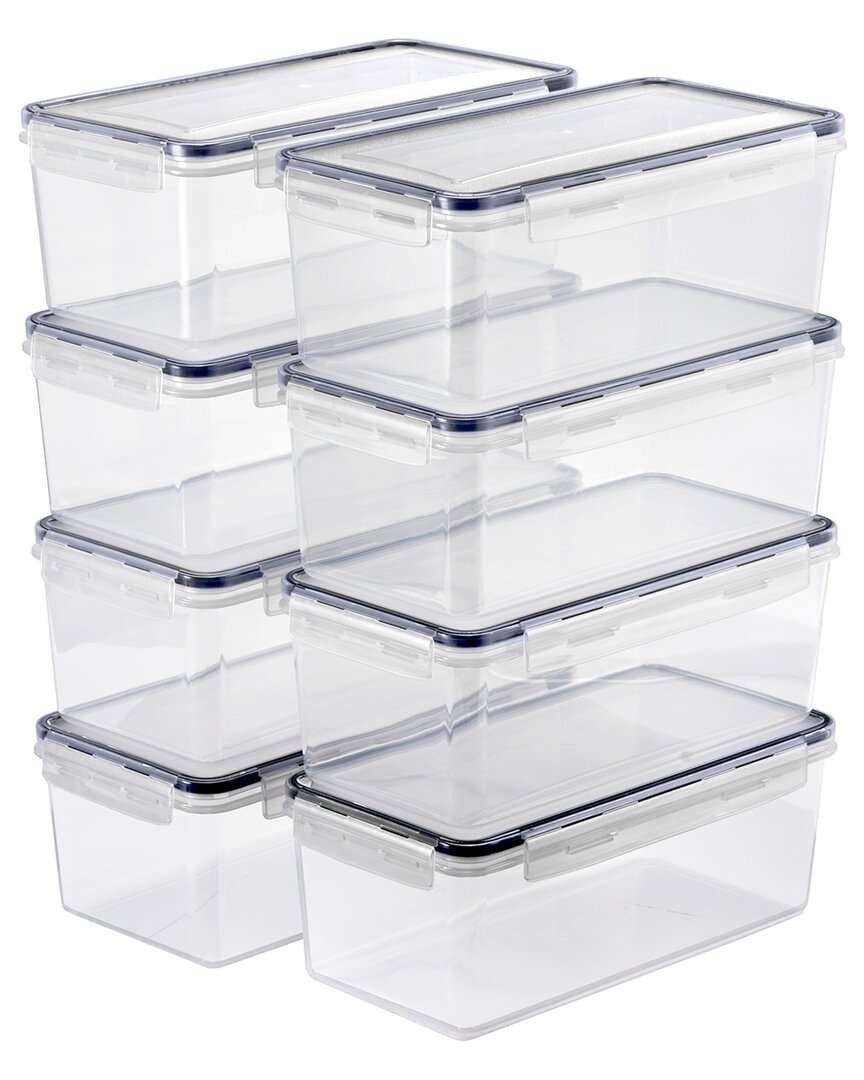 Sorbus Set Of 8 Large Food Storage Containers