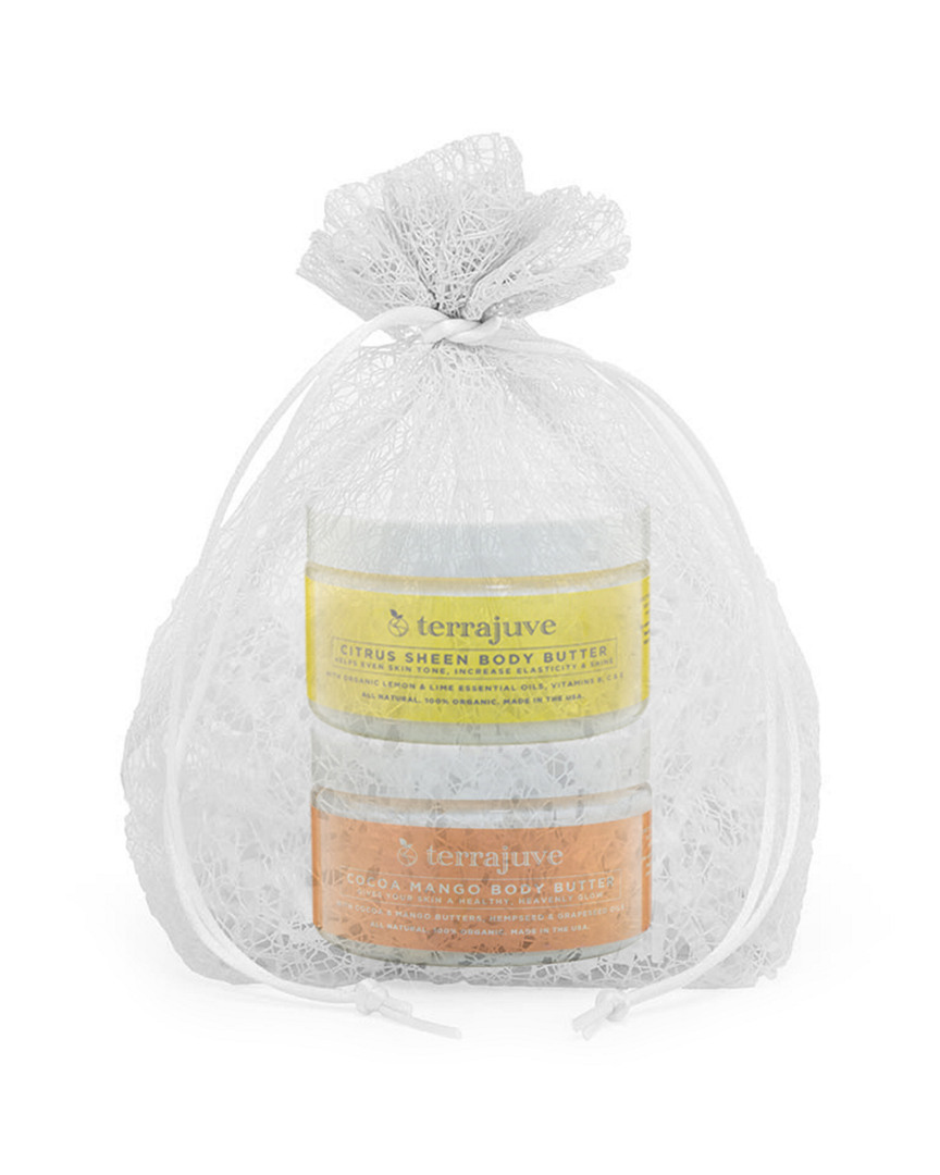 Terrajuve Tropical Cellulite Skin Toning With Lemon And Cocoa Mango Gift Set