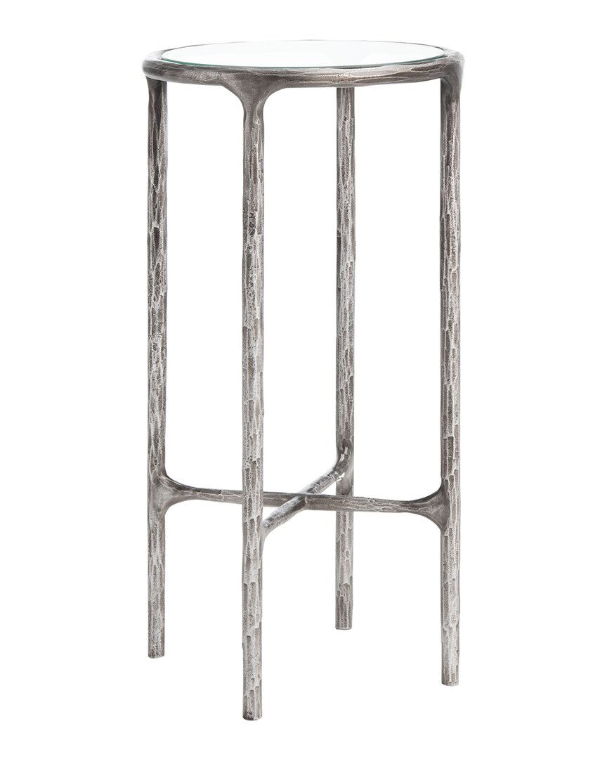 Safavieh Couture Jessa Forged Metal Tall Round End Table