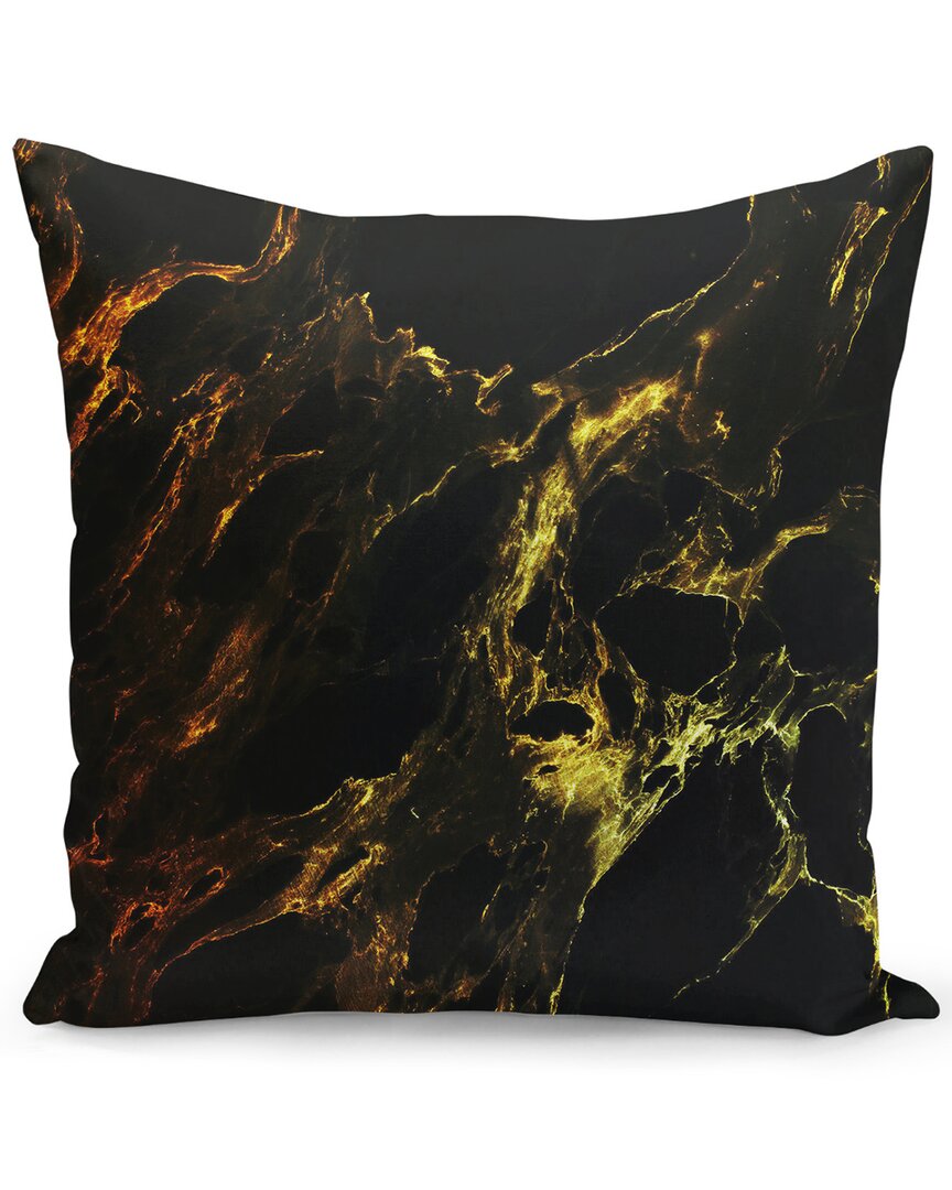Curioos Golden Rules Pillow In Black