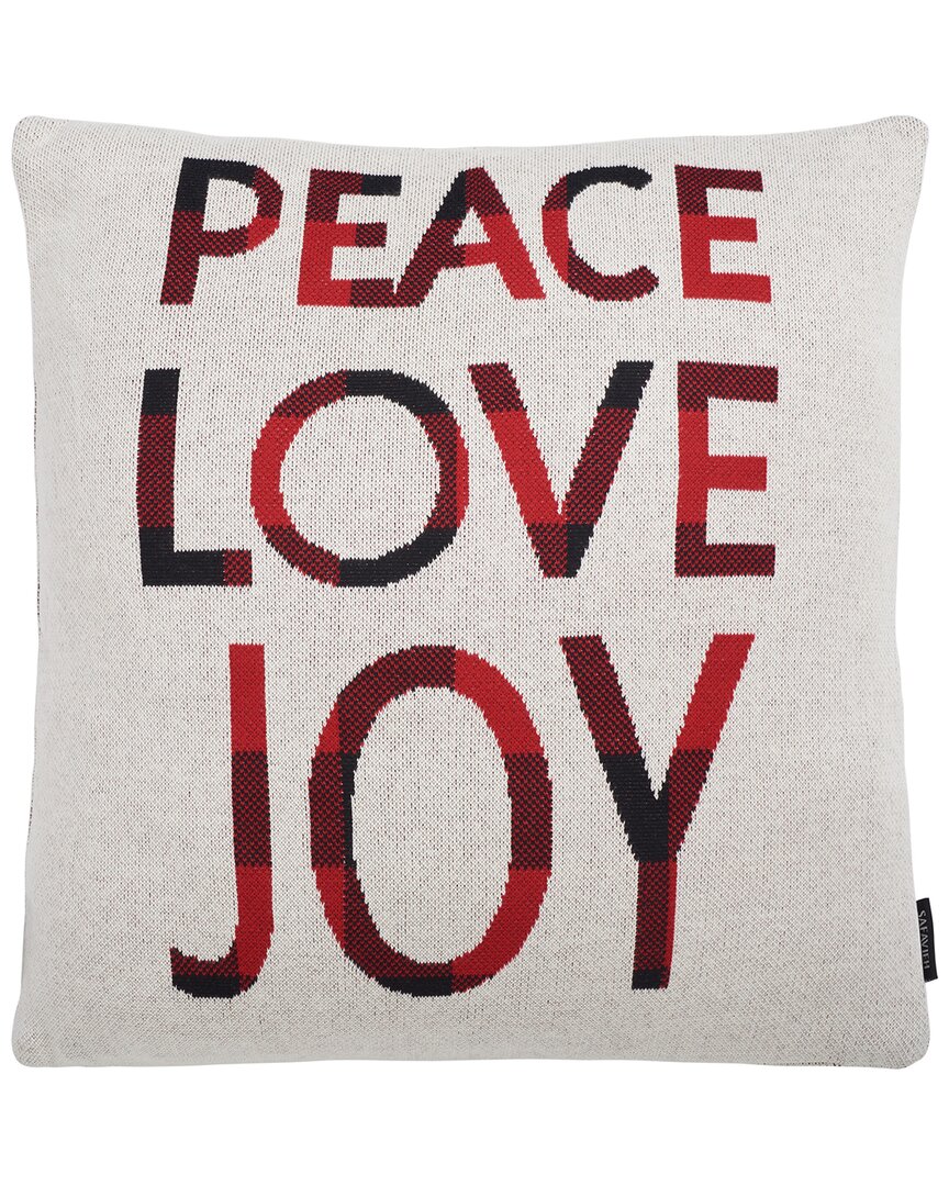 Safavieh Good Tidings Pillow In Red