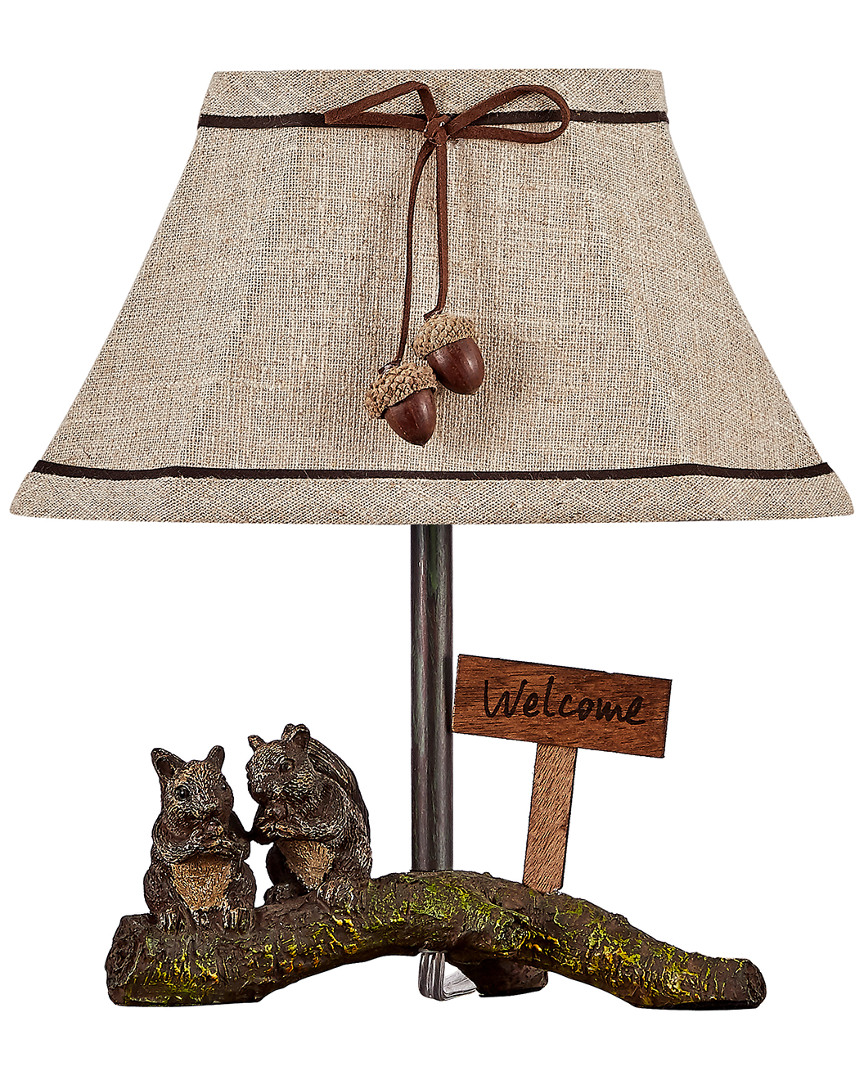 Ahs Lighting & Home Decor 12in Nutty Buddies Lamp