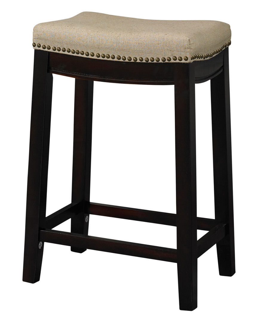 Linon Furniture Linon Claridge Bar Stool In Brown