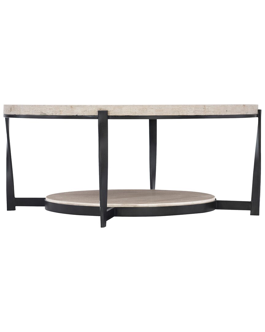 Bernhardt Interiors Berkshire Cocktail Table In Stone