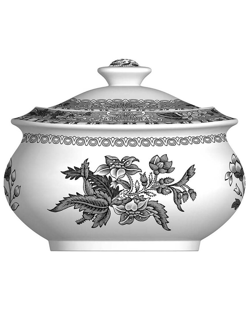 Spode Cov Sugar 9oz In Black