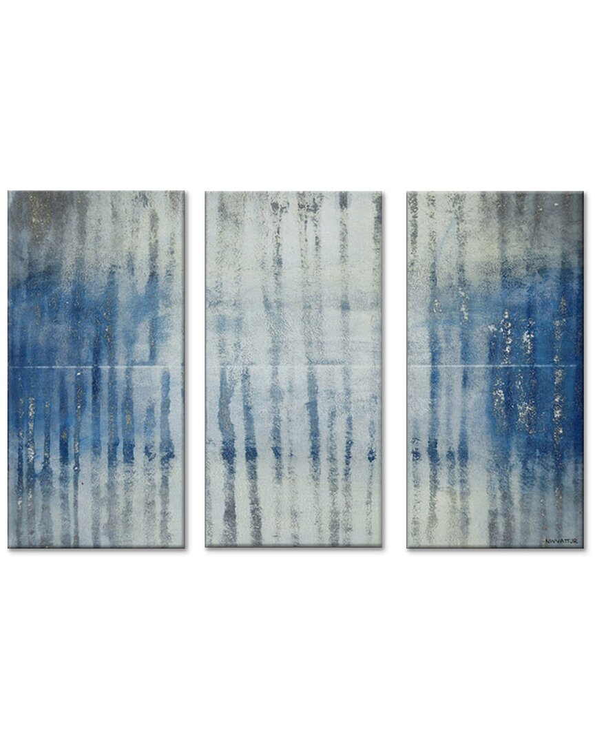 Ready2hangart Reflections 3pc Wrapped Canvas Wall Art By Norman Wyatt