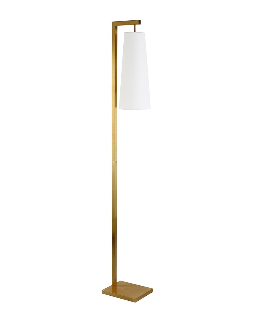 Abraham + Ivy Moser Floor Lamp In Gold