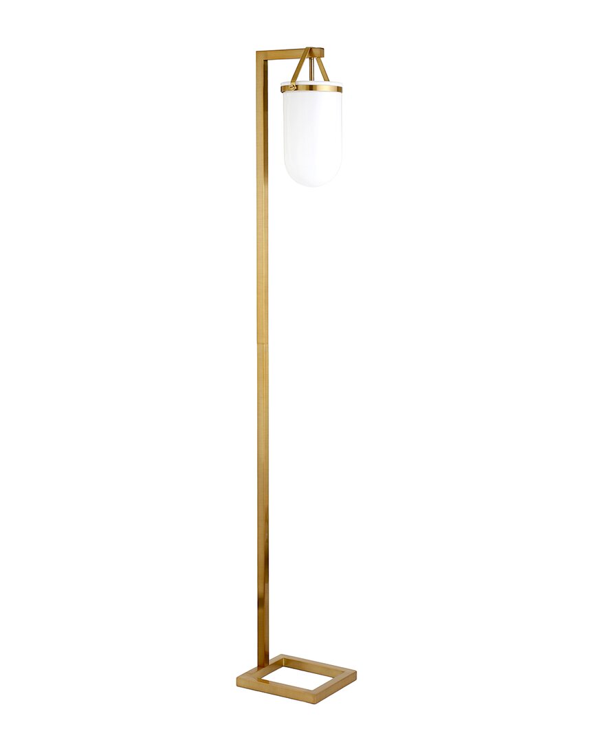 Abraham + Ivy Shiloh Floor Lamp In Gold